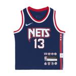 Nike Майка nba Brooklyn Nets James Blue для младенцев и малышей - фото