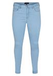 Джинсы облегающего кроя Zizzi SUPER AMY WITH HIGH WAIST, цвет Ex Lt Blue - фото 4