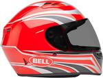 Мотошлем BELL Qualifier Powersports, Gloss Conduit Red/Silver - фото 7