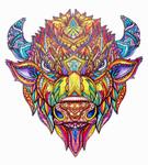 Деревянный пазл Сказка Зубр Brushme - фото 2