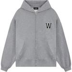 WE11DONE Свитшот FW24 женский серый - фото