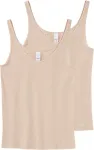 Майка Speidel (2 шт.) простого дизайна, цвет Natur - фото