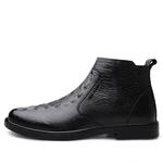 XIMO BULL Ботильоны мужские 3 см, черные - фото