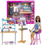 Набор Barbie Art Studio с куклой и аксессуарами. Mattel - фото 2