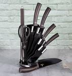 Нож Berlingerhaus в подставке 8 шт карбон для лески BH-2685, черный - фото 7