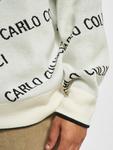 Свитер Carlo Colucci, белый - фото 6