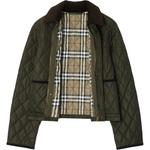 Burberry Стеганая рубашка, Green - фото 4