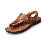 Сланцы LAORENTOU мужские, хаки - фото 7