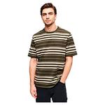 Футболка Superdry Relaxed Fit Stripe, зеленый - фото