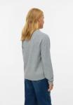 Джемпер VERO MODA Girl PULLOVER VMDOFFY, Light Grey Melange/Light Grey - фото