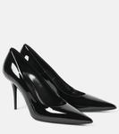 Норма лаковые туфли-лодочки Saint Laurent, черный - фото