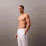 Пижамные брюки SS25 для мужчин Calvin Klein, белый - фото 4