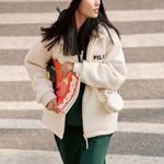 Куртка унисекс белая Fila, белый - фото 3