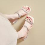 Женские тапочки Slide WESTLINK, серебряный - фото 5