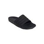 Тапочки adilette comfort slides 'triple black' Adidas, черный - фото 2