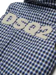 Жилет в клетку гингем DSQUARED2 KIDS, синий - фото 4