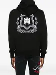 Толстовка с капюшоном на молнии MA Crest AMIRI, черный - фото 4
