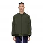 Легкая куртка-бомбер Barbour, оливковый зеленый - фото 5