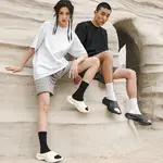 Домашние сандалии WHITE HOT, специальная коробка для обуви Space Gray - фото 10