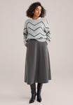 Юбка WE Fashion A-line skirt, Grey - фото 2