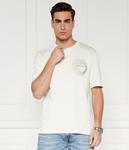 Футболка CALVIN KLEIN JEANS CIRCLE FREQUENCY Regular Fit, песочный - фото 3