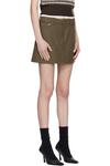 A.P.C. Зеленая мини-юбка - фото 2