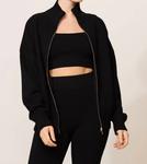 Куртка-бомбер Olly черного цвета Lune Active - фото 2