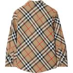 Рубашка детская Burberry, бежевый / черный - фото 2