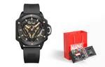 MARVEL Часы Hero Collection Automatic Mechanical Movement Rubber Band Strap Watch Men's Watch Black Dial - фото 6