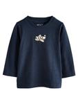 Рубашка Next, Navy/Auburn/Light Grey/Wool White - фото 2