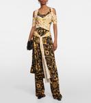 Платье миди с принтом Marine Serre, Ornament Black - фото 2