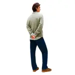 Свитер Tommy Jeans Melange Flag Regular Fit, зеленый - фото 2