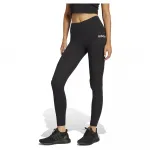 Леггинсы adidas Essentials Linear Cotton, черный - фото