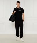 Поло EA7 Regular Fit, черный - фото 2