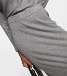 Юбка миди из джерси Vince, серый - фото 4