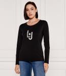 Блуза Liu Jo Sport Regular Fit, черный - фото