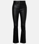 Узкие кожаные брюки Duke Joseph, черный - фото