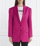 Куртка из акации Oversize fit Hugo, фуксия - фото