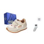 Детские кроссовки для дошкольников FAIRWHALE, 653396576036 Coffee Box - фото 3