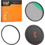 Фильтр K&F Concept Nano-X Magnetic CPL Filter with Adapter Ring - фото