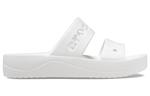 Тапочки baya platform sandals 'white' Crocs, белый - фото 2