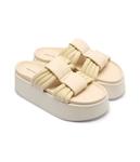 Кожаные тапочки Афина Inuikii, экрю - фото 3