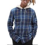 Рубашка мужская темно-синяя Vans, темно-синий - фото 4