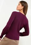 Кардиган Lipsy REGULAR FIT CREW NECK , Burgundy Red/Purple - фото 3