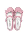 Балетки с бантом Monnalisa, розовый - фото 3
