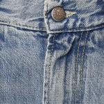 Выцветшие джинсы R13, merlin синий - фото 4