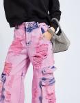 Джинсы Gcds, розовый - фото 4