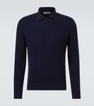 Шерстяной поло свитер с кашемиром Canali - фото