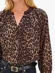Рубашка Saint с леопардовым принтом Rails, Brown Multi - фото 2