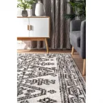 Ковер Transitional Medallion Tamar Area Rug nuLOOM, 201x274 см, серый - фото 10